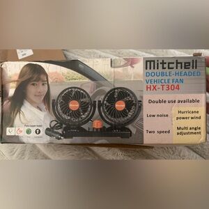 Mitchell Dual Vehicle Fan